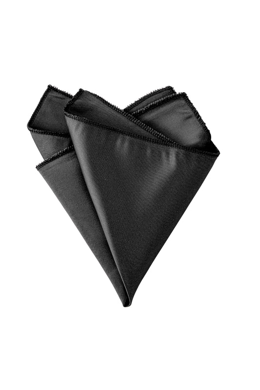 Black pocket square
