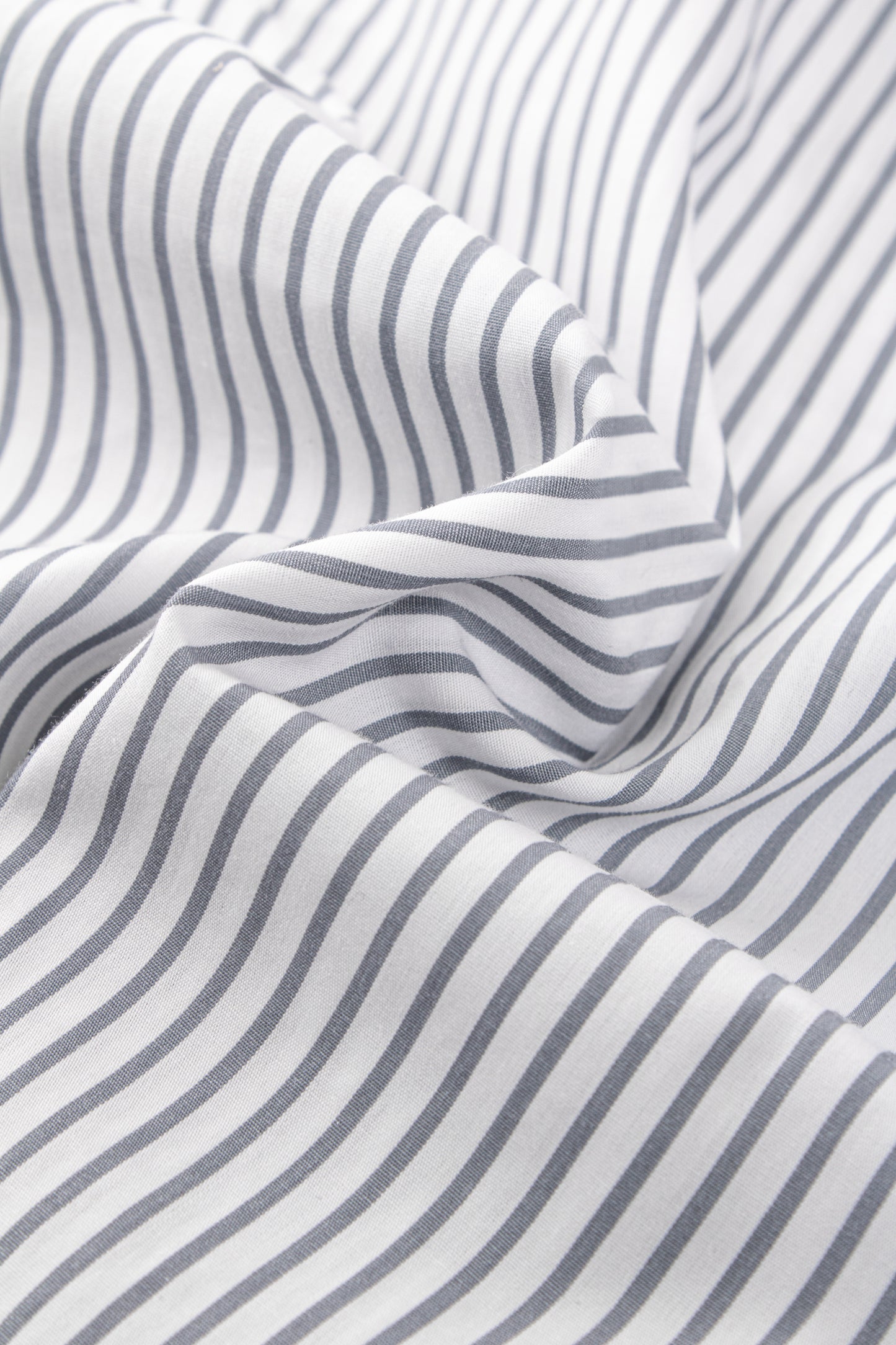 Light grey striped slim fit shirt