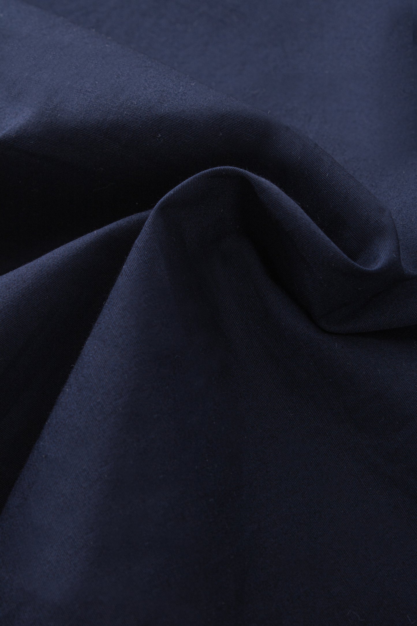 Dark blue stretch slim fit shirt