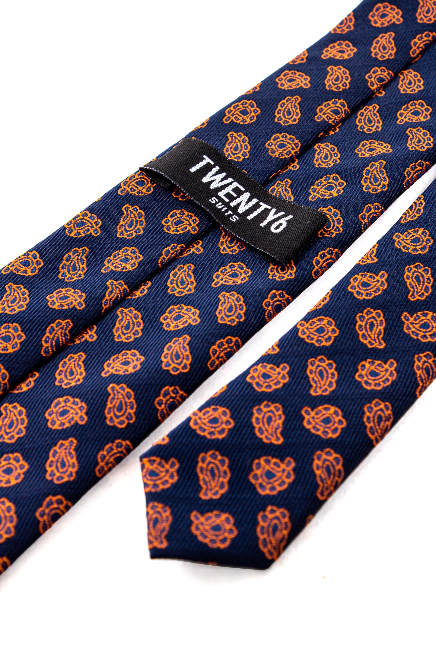 Dark blue tie