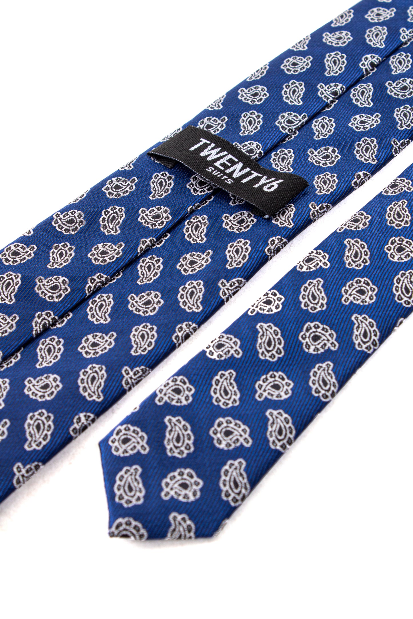 Mid blue tie
