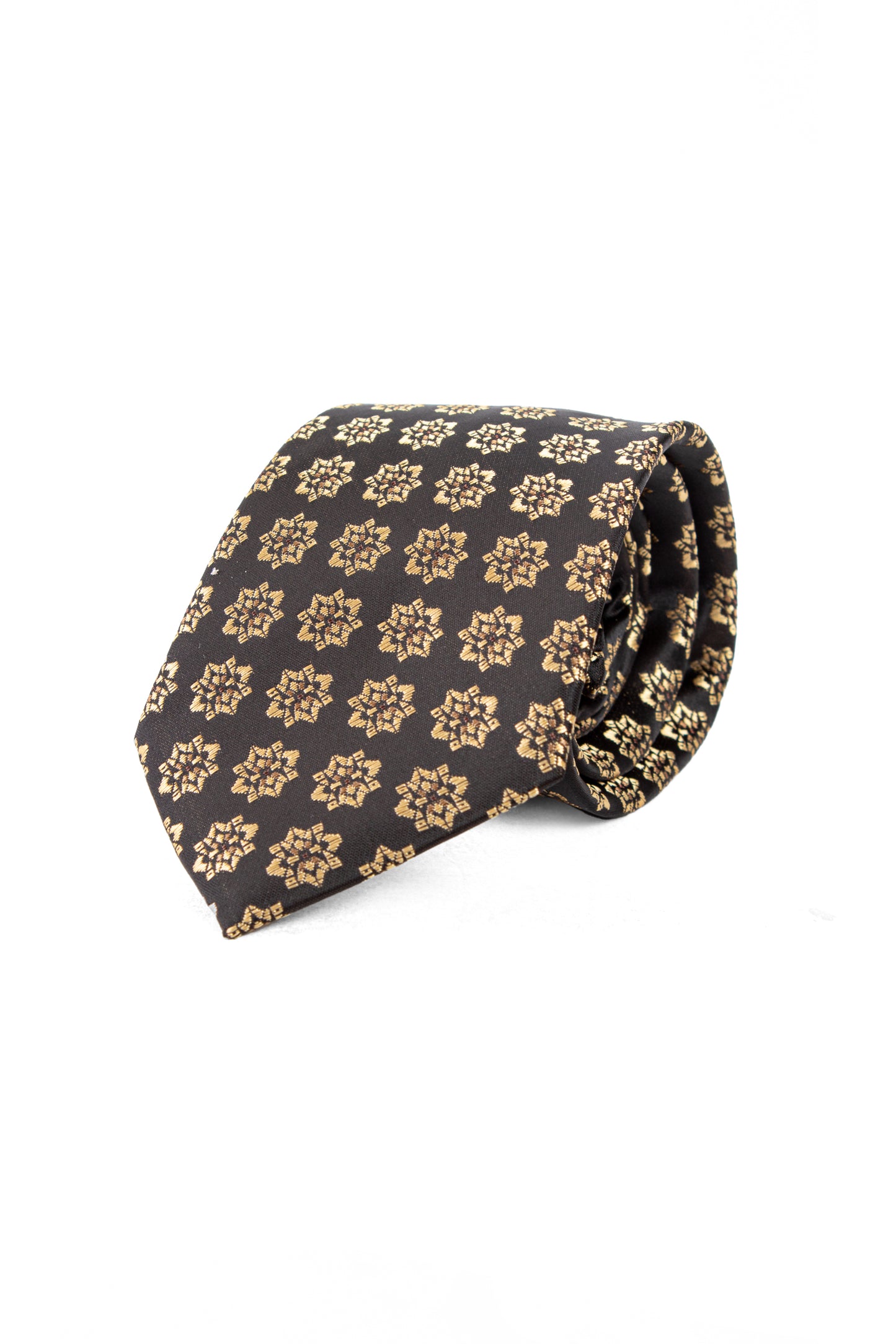 Dark brown tie