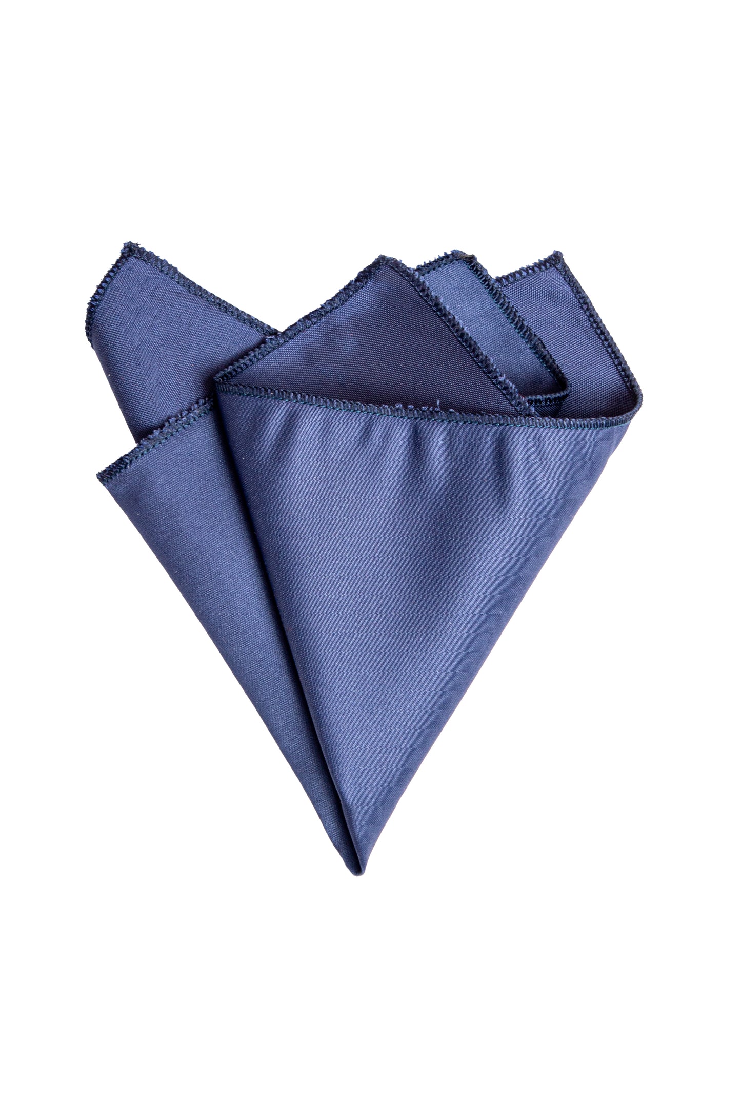 Dark blue pocket square