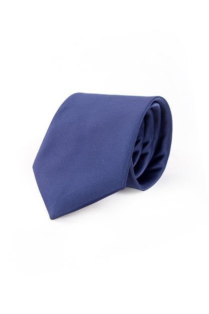 Mid blue tie